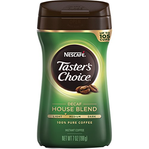 Nescafe Taster's Choice Decaf House Blend Instant Coffee, 7 oz