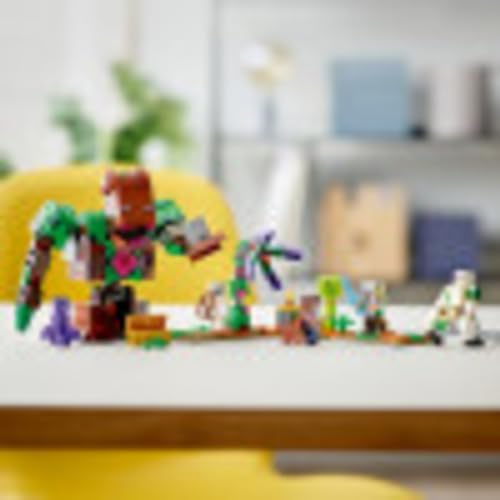 LEGO Minecraft The Jungle Abomination 21176 Building Kit Playset; Fun Minecraft Dungeons Exploring Toy for Kids; New 2021 (489 Pieces)