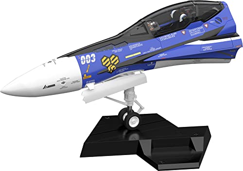 Good Smile Macross F: VF-25G Minimum Factory MF-61 Fighter Nose Collection 1:20 Scale Model Kit,Blue