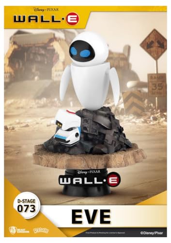 BEAST KINGDOM CO., LTD Wall-E: Eve DS-073 Diorama Stage Statue