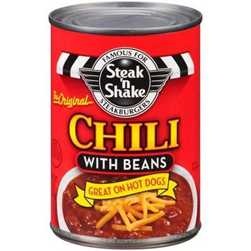 Steak 'n Shake Chili with Beans 15 Oz Can