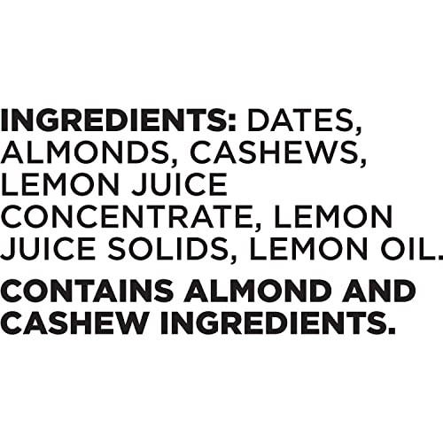 LÄRABAR Lemon Bar, Gluten Free Vegan Fruit & Nut Bar, 1.6 oz Bars, 6 Ct