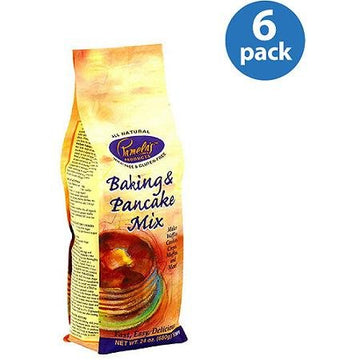 Pamela's Products Baking & Pancake Mix, 24 oz, (Pack of 6)
