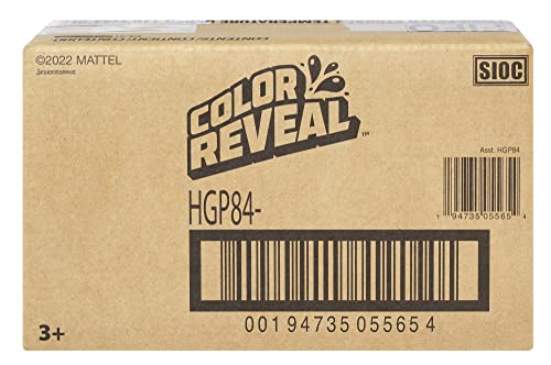Hot Wheels Color Reveal Multipack with 2 Surprise Cars That Change Deco in Warm & ICY Cold Water, Dunking Barrel, Toy for Kids 3 Years & Up