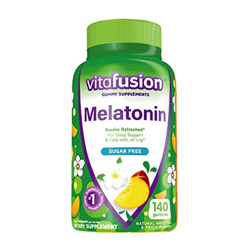 Vitafusion Melatonin Gummy Vitamins, 140 Count (Pack of 1)