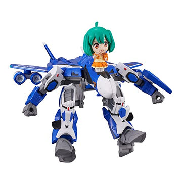 Tamashii Nations - Macross Frontier - VF-25G Messiah Valkyrie (Michael Use) with Ranka, Bandai Spirits Tiny Session Figure