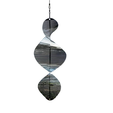 SEDLAV Whirl and Twirl: Metal Wind Spinners - Outdoor Garden Spinners, Artistic Decor for Backyards, Hanging Ornaments, and Unique 3D Shape Garden Accents, Large and Decorative Spinners for Yard and O