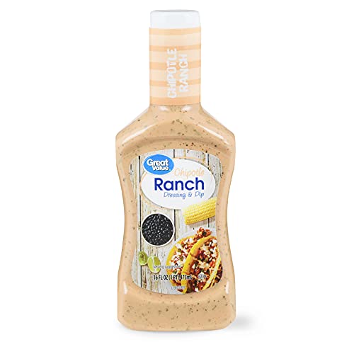 Great Value Ranch Chipotle Dressing, 16 fl oz