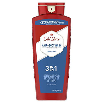 Old Spice Hair and Body Wash for Men, High Endurance, Conditioning and Cleansing, 24 Fl Oz, (Pack Of 4)