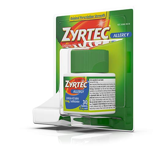 Zyrtec Allergy Relief (10 mg), 30 Tablets