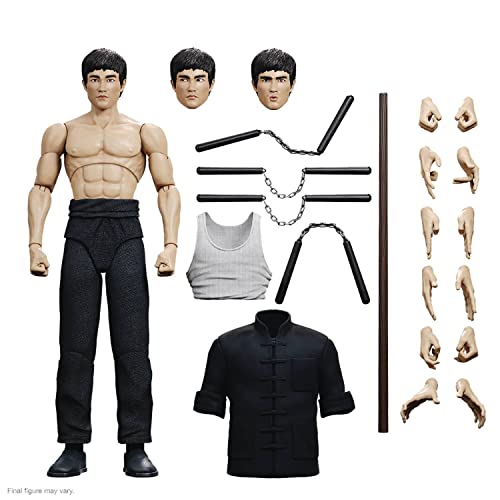 Super7 Bruce Lee Ultimates Bruce The Warrior 18cm Figure