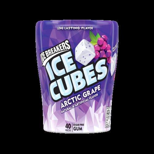 ICE BREAKERS ICE CUBES Sugar Free Gum (Pack of 2)