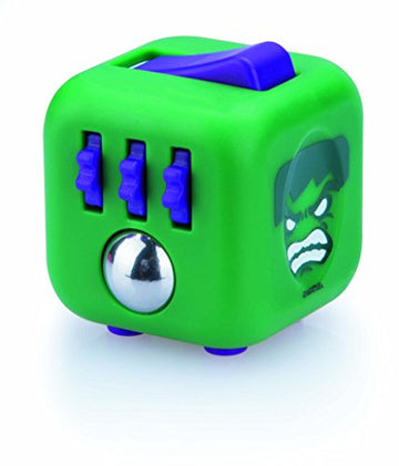 Fidget Cube by Antsy Labs - Find Your Focus and Relieve Stress - Hulk Fidget Cube