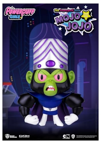 Beast Kingdom The Powerpuff Girls: Mojo JoJo DAH-052 Dynamic 8ction Figure, Multicolor