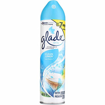 Glade Aerosol Air Freshener Clean Linen , 8 OZ