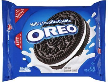 Nabisco, Oreo, Chocolate Sandwich Cookie, 14.3oz Bag (Pack of 4)
