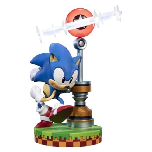 Dark Horse Deluxe Sonic The Hedgehog: Sonic PVC Statue, Collector's Edition, 10.50-inch Height Green