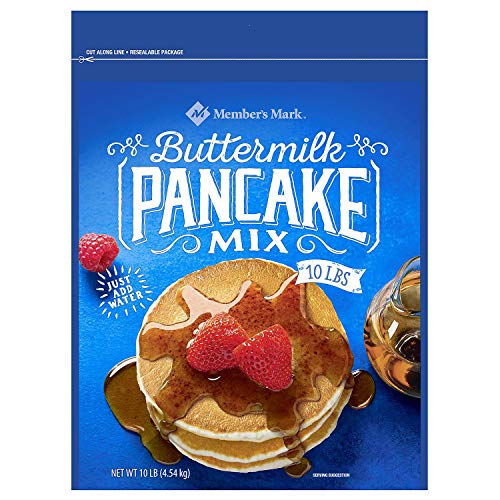 Buttermilk Pancake Mix, Members Mark 10 Pound Bag Waffles Pancakes