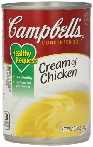 Campbell's Healthy Request Cream of Chicken Soup, 10.75-Ounce (Pack of 8)