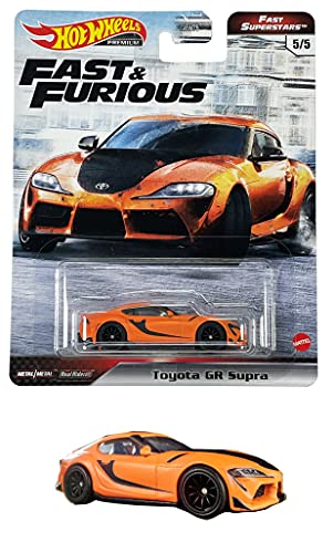 Hot Wheels Fast & Furious Collection of 1:64 Scale Vehicles from The Fast Film Franchise, Modern & Classic Cars, Great Gift for Collectors & Fans of The Movies