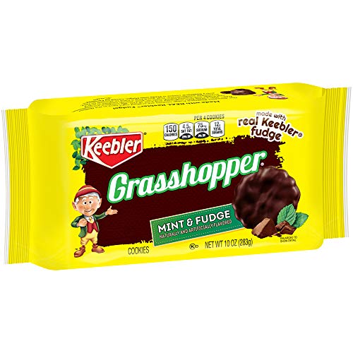 Keebler Grasshopper Cookies, Mint and Fudge, 10 oz Tray