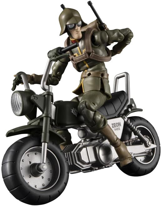 Megahouse - G.M.G. (Gundam Military Generation): Mobile Suit Gundam - Zeon Army 08 V-SP: Standard Infantry & Zeon Infantry Motorbike