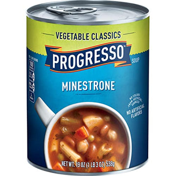 Progresso Vegetable Classics Minestrone Soup 19 oz (Pack of 12)