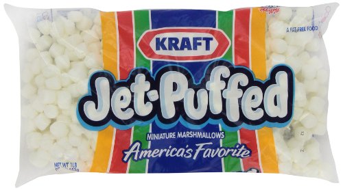 Jet Puffed Mini Marshmallow, 16-Ounce Bags (Pack of 6)