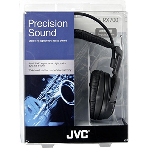 JVC HARX700 HIGH-Grade Full-Size Headphones, Black