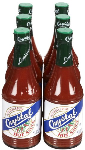 Crystal Hot Sauce, Extra Hot, 6 oz (Pack of 4)