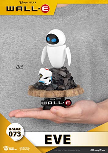 BEAST KINGDOM CO., LTD Wall-E: Eve DS-073 Diorama Stage Statue