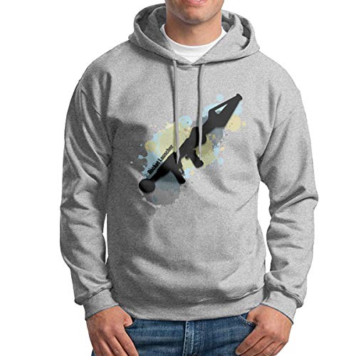 Ellyse Danielle Kirkland Fortnite-Rocket Launcher Men's Hoodie Long Sleeve Pullover Hooded Sweatshirt for Men