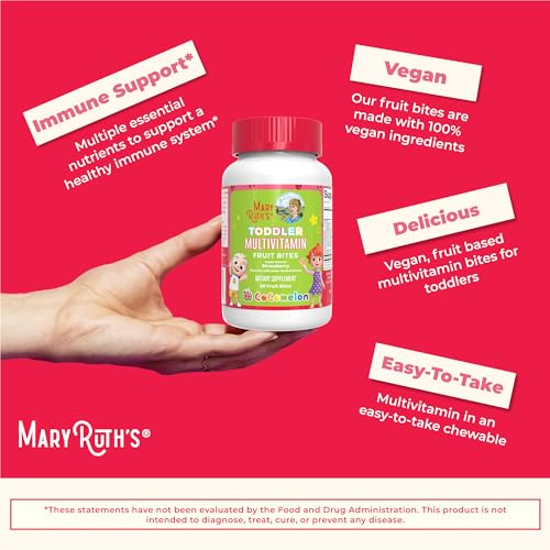 Mary Ruth's Cocomelon Toddler Multi Fruit Bites, 30 CT