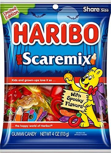 Haribo, Scaremix Peg, 4 Ounce