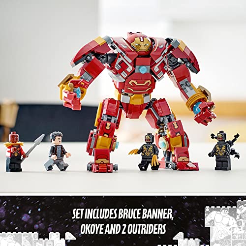 LEGO Marvel The Hulkbuster: The Battle of Wakanda 76247, Action Figure, Buildable Toy with Hulk Bruce Banner Minifigure, Avengers: Infinity War Set for Kids