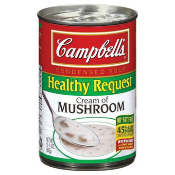 Campbell's Healthy Request Cream of Mushroom, 10.75-Ounce (Pack of 8)