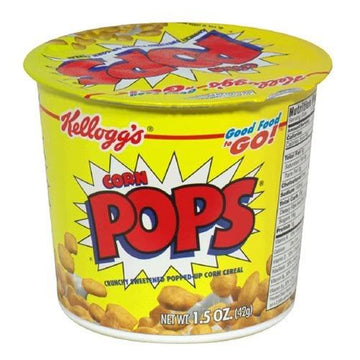 Kellogg's Corn Pops Cereal in a Cup - Corn Pops - 1.5 oz - 12 pk