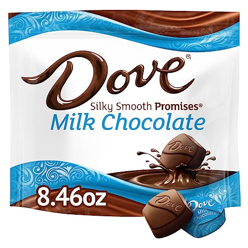 DOVE PROMISES Milk Chocolate Candy, Individually Wrapped 8.46 oz Bag (Pack of 8)