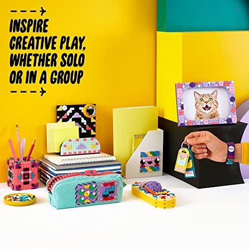 LEGO DOTS Designer Toolkit 10 in 1 Patterns Building Toy 41961 Arts and Craft Set for Creative Kids, Design Patches, Photo Frame, Pencil Holder, and More. 860+ Tiles. Gift Idea for Boys Girls Age 8+