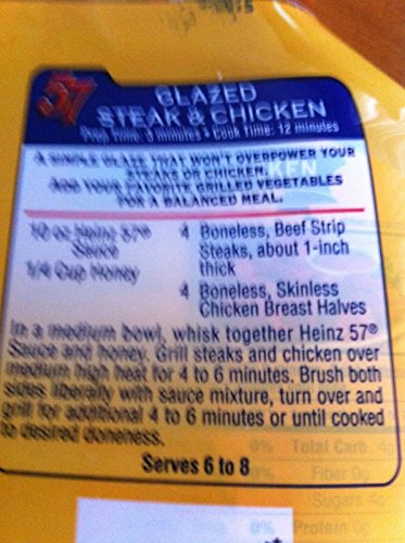 Heinz 57 Sauce 2 - 20 oz Bottles