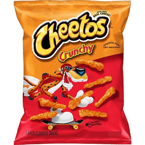 Cheetos Hot Crunchy Cheese Snacks, 2 Ounce - 64 per pack - 1 each.