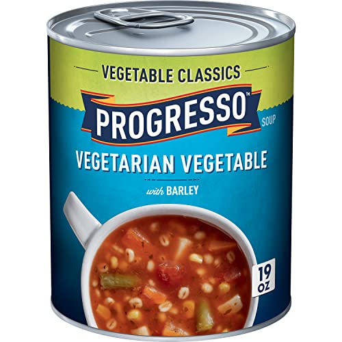 Progresso Vegetable Classics Soup, Vegetable Barley, 19 oz (Pack of 6)