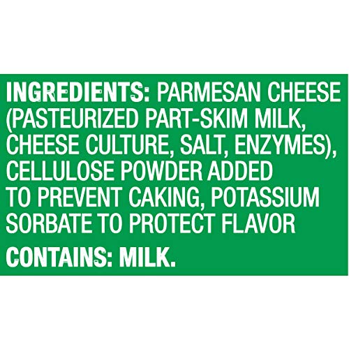 Kraft 100% Grated Parmesan Cheese Shaker (16 oz Bottles, Pack of 3)