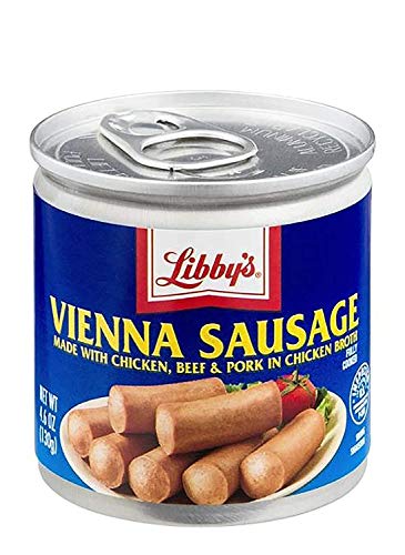 Libby's Vienna Sausage 4.6 Oz, 12 Cans.