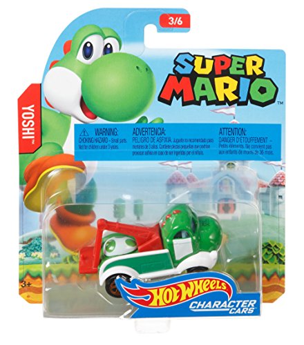 Hot Wheels Jurrasic World Mario Brothers Yoshi Vehicle