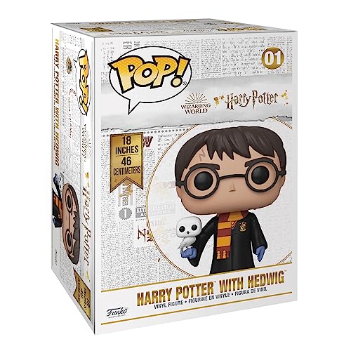 Funko Pop! 18 Inch Harry Potter with Hedwig Super Sized Pop! Vinyl Figure