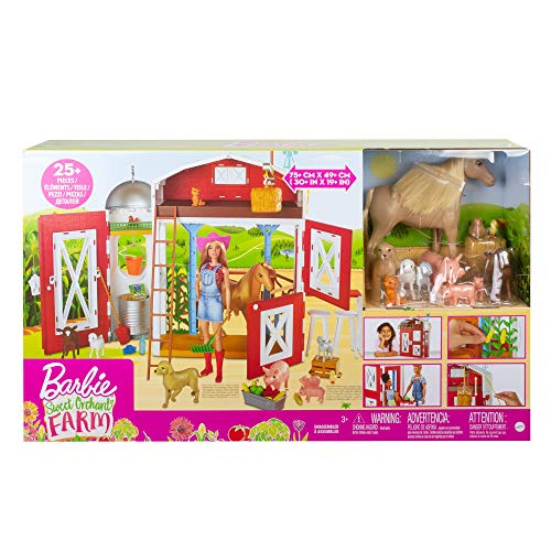 Barbie GJB66 Sweet Orchard Farm Playset