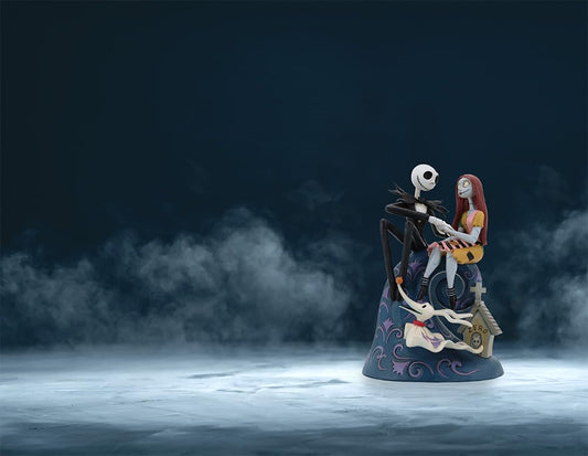 Enesco Jim Shore Disney Traditions Nightmare Before Christmas Jack, Sally & Zero on Hill