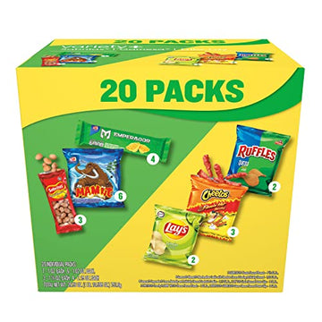 Frito-Lay Snack Time Mix with Grandma's Variety Pack Box 20ct