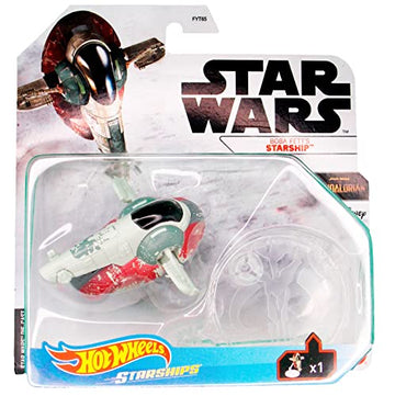 Hot Wheels Star Wars Starships Boba FETT'S Starship Die Cast Vehicle